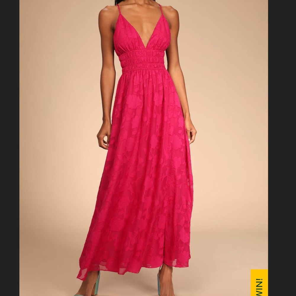 Brand new, with tags! Magenta dress from Lulu’s ❤️❤️
